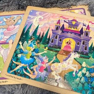 2- 48 piece Melissa and Doug puzzles